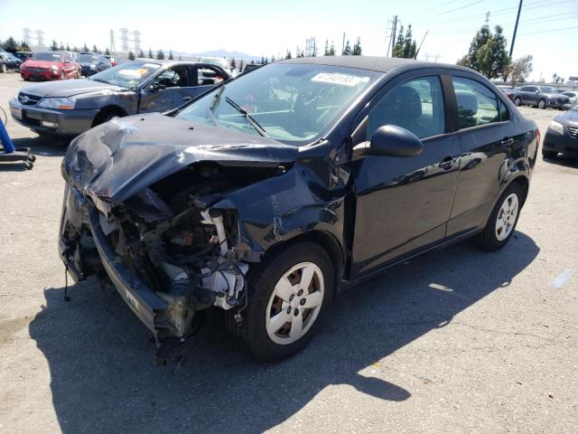 CHEVROLET SONIC LS 2013 with VIN 1G1JB5SG9D4196601 - Photo from auction
