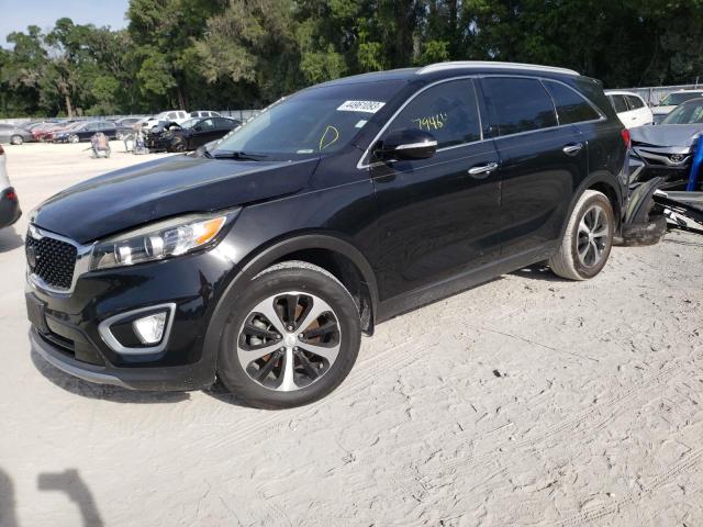 KIA SORENTO EX 2017 with VIN 5XYPH4A17HG264487 - Photo from auction