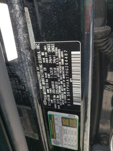 Photo 14 from auction – 2017 KIA SORENTO EX with VIN 5XYPH4A17HG264487