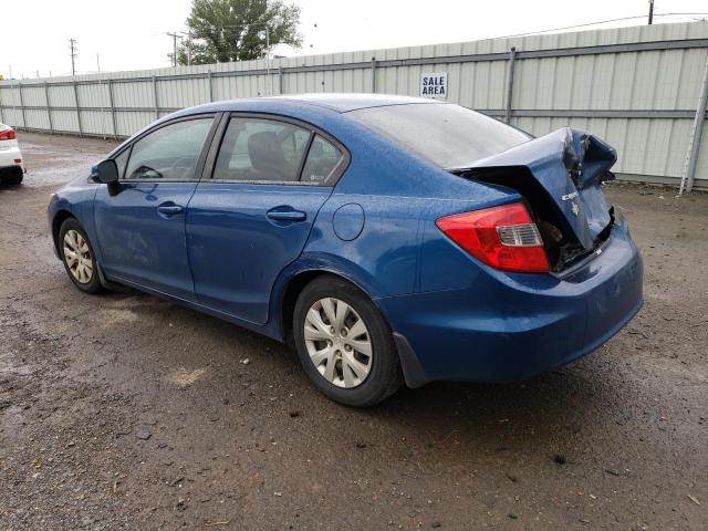Photo 2 from auction – 2012 HONDA CIVIC LX with VIN 2HGFB2F56CH558746