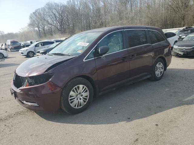 Photo 1 from auction – 2014 HONDA ODYSSEY LX with VIN 5FNRL5H25EB017192