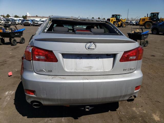 Photo 6 from auction – 2008 LEXUS IS 250 with VIN JTHBK262X82061541