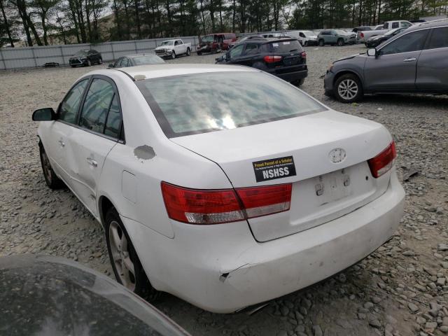 Photo 2 from auction – 2006 HYUNDAI SONATA GLS with VIN 5NPEU46F46H067452