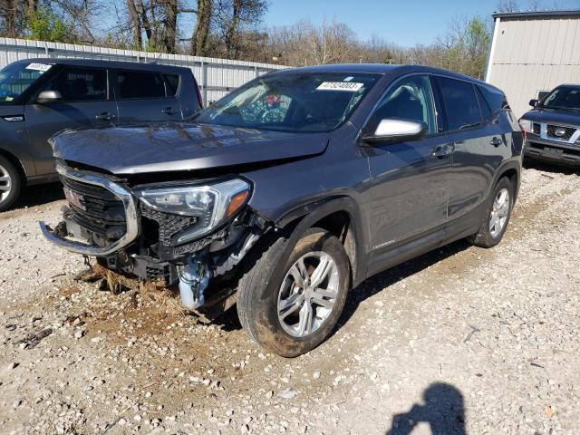 GMC TERRAIN SL 2018 with VIN 3GKALMEV8JL151894 - Photo from auction