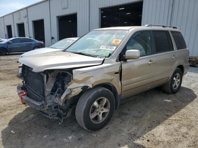 HONDA PILOT EX 2006 with VIN 5FNYF18646B021007 - Photo from auction