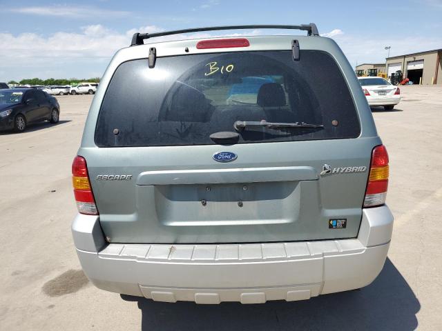 Photo 6 from auction – 2006 FORD ESCAPE HEV with VIN 1FMCU96H36KA79403