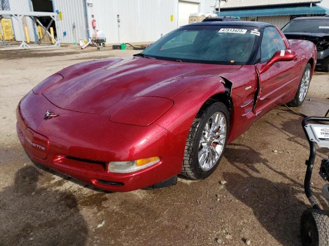 CHEVROLET CORVETTE 2002 с VIN 1G1YY22G025128643 - Фото с аукциона