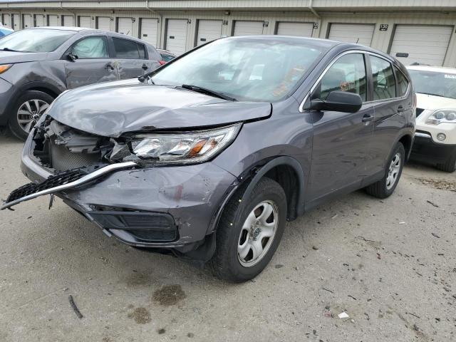 HONDA CR-V LX 2016 with VIN 5J6RM4H39GL117600 - Photo from auction