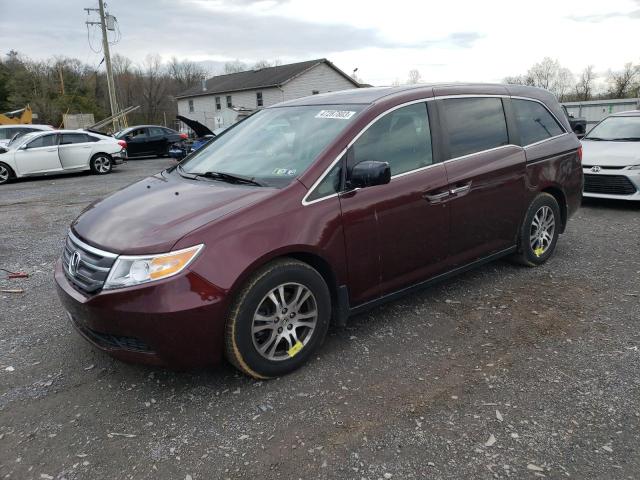 HONDA ODYSSEY EX 2012 with VIN 5FNRL5H63CB045895 - Photo from auction