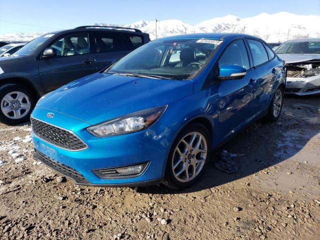 FORD FOCUS SE 2015 with VIN 1FADP3F22FL380091 - Photo from auction