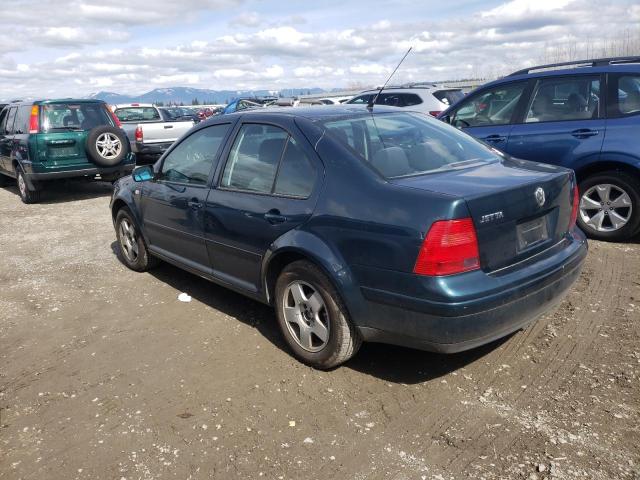 Photo 2 from auction – 2001 VOLKSWAGEN JETTA GLS with VIN 3VWSB69M81M098072