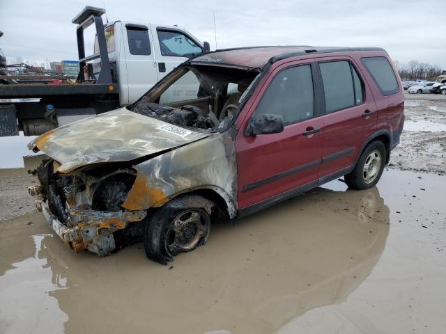 HONDA CR-V LX 2004 with VIN JHLRD684X4C018129 - Photo from auction
