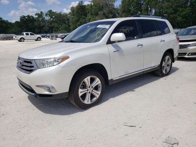 TOYOTA HIGHLANDER 2013 with VIN 5TDDK3EH3DS208789 - Photo from auction