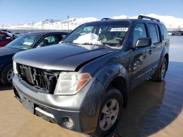 NISSAN PATHFINDER 2005 with VIN 5N1AR18W05C771021 - Photo from auction