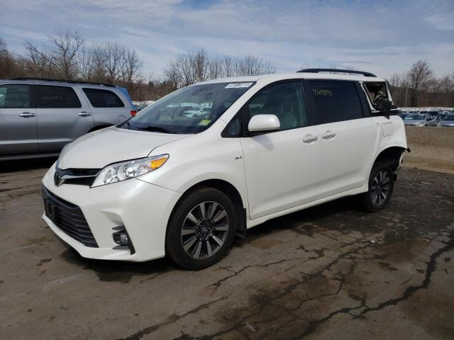 TOYOTA SIENNA XLE 2018 with VIN 5TDDZ3DCXJS201934 - Photo from auction