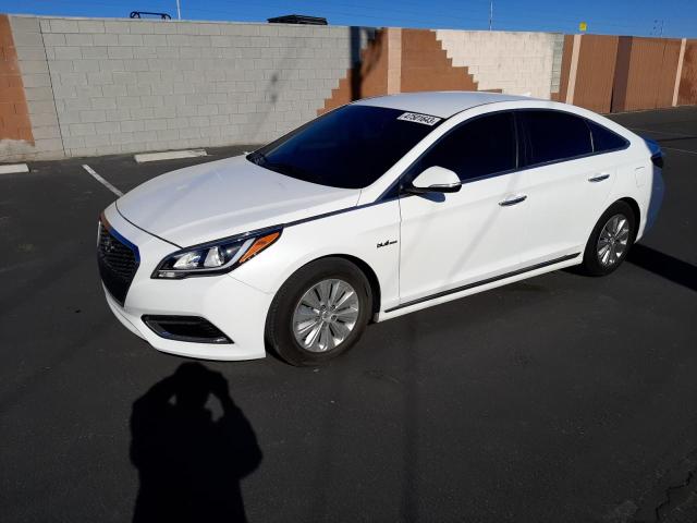 HYUNDAI SONATA HYB 2017 with VIN KMHE24L1XHA059571 - Photo from auction