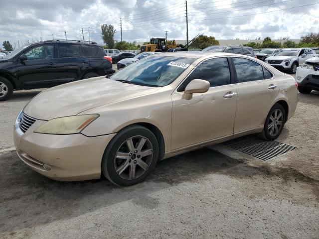 LEXUS ES 350 2007 with VIN JTHBJ46GX72147876 - Photo from auction