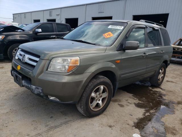 HONDA PILOT EXL 2007 with VIN 5FNYF28517B027247 - Photo from auction