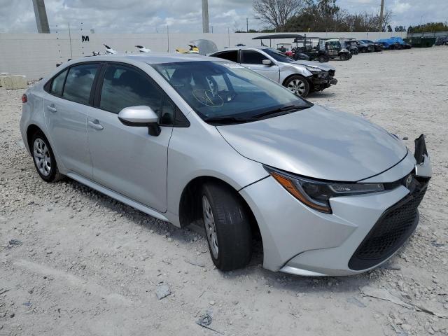 Photo 4 from auction – 2021 TOYOTA COROLLA LE with VIN 5YFEPMAE0MP244424