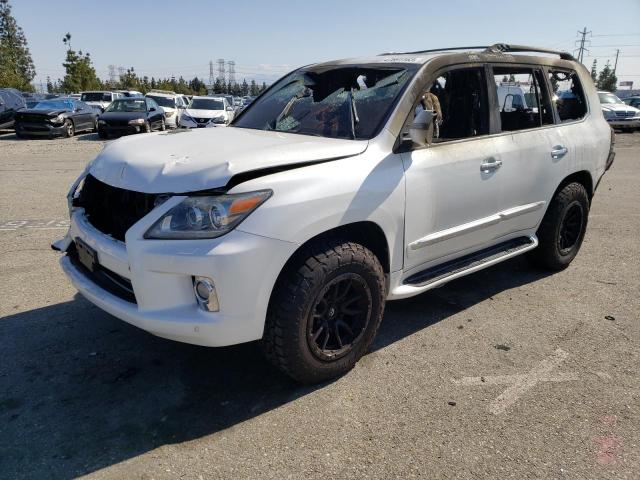 LEXUS LX 570 2013 with VIN JTJHY7AXXD4114552 - Photo from auction