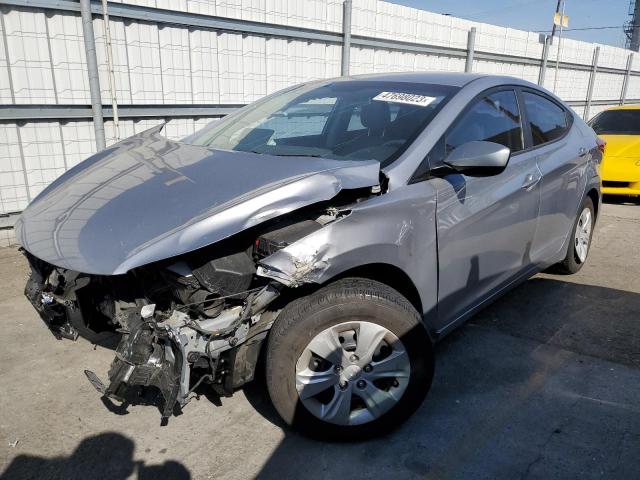 HYUNDAI ELANTRA SE 2016 with VIN 5NPDH4AE2GH784741 - Photo from auction