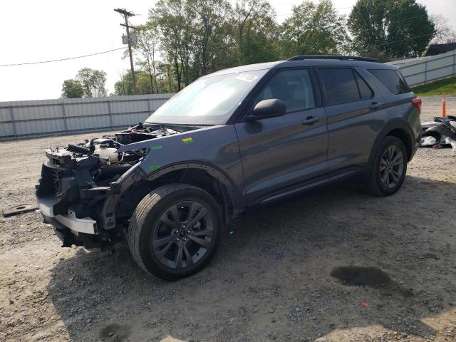 Photo 1 from auction – 2021 FORD EXPLORER X with VIN 1FMSK8DH1MGA55731