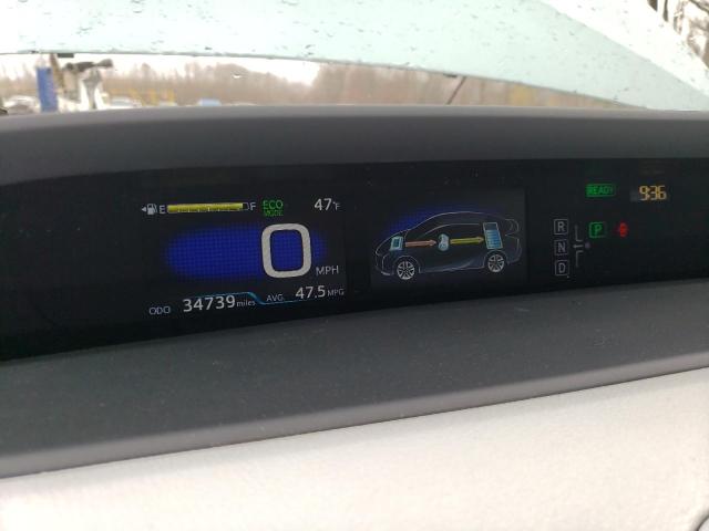 Photo 9 from auction – 2016 TOYOTA PRIUS with VIN JTDKARFU5G3020922