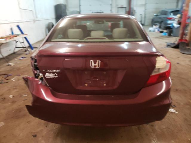 Photo 6 from auction – 2012 HONDA CIVIC EX with VIN 2HGFB2F89CH502634