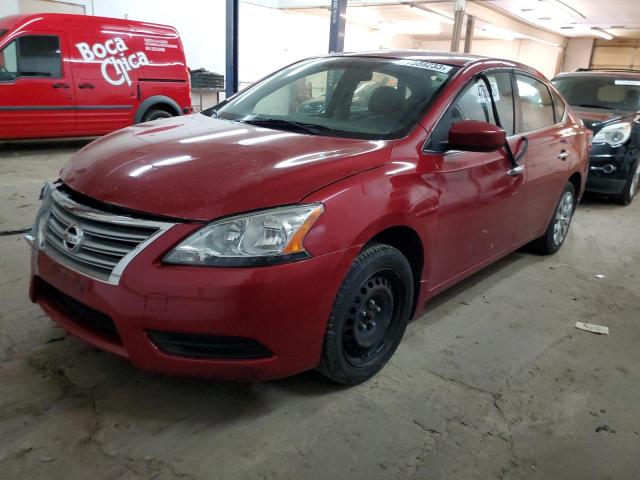 NISSAN SENTRA S 2014 with VIN 3N1AB7AP1EL665571 - Photo from auction