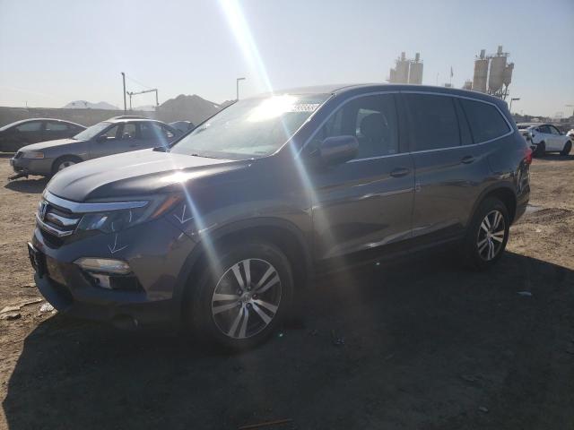 HONDA PILOT EX 2018 with VIN 5FNYF5H3XJB006954 - Photo from auction
