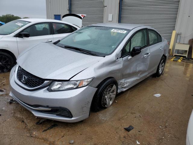 HONDA CIVIC LX 2015 with VIN 19XFB2F51FE065202 - Photo from auction