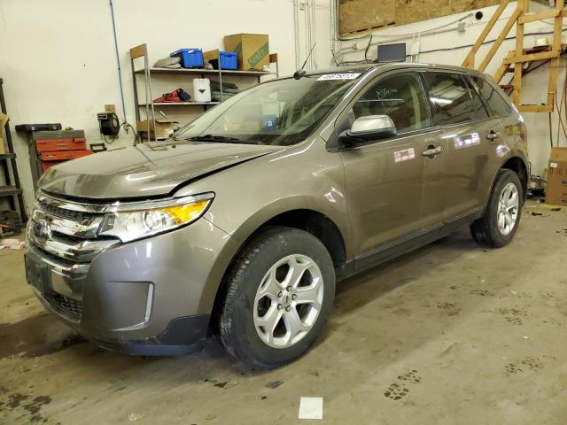 FORD EDGE SEL 2014 with VIN 2FMDK3JC1EBB65157 - Photo from auction
