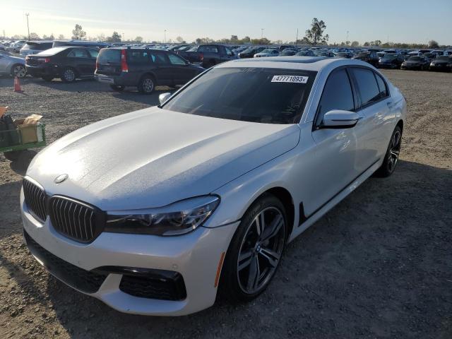 BMW 740 I 2016 with VIN WBA7E2C5XGG504217 - Photo from auction