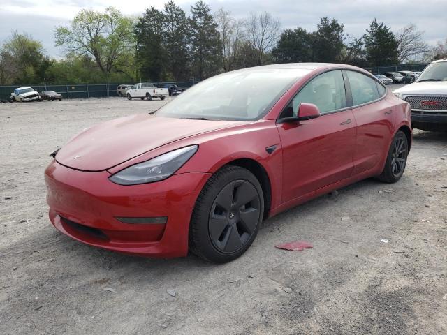 TESLA MODEL 3 2021 with VIN 5YJ3E1EA4MF087463 - Photo from auction