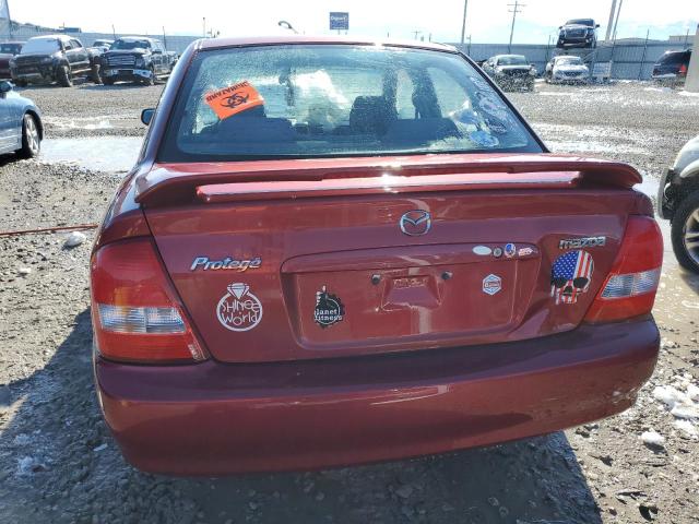 Photo 6 from auction – 2002 MAZDA PROTEGE DX with VIN JM1BJ226620536893