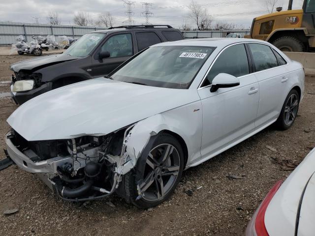 AUDI A4 PREMIUM 2018 with VIN WAUENAF43JA166450 - Photo from auction