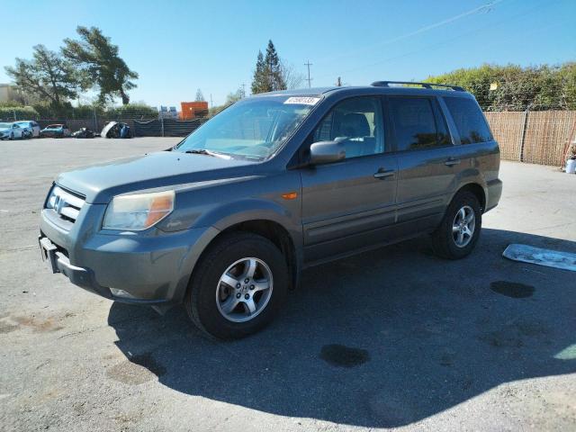 HONDA PILOT EXL 2007 with VIN 5FNYF18527B015151 - Photo from auction