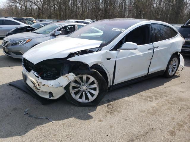 TESLA MODEL X 2020 with VIN 5YJXCAE20LF221612 - Photo from auction