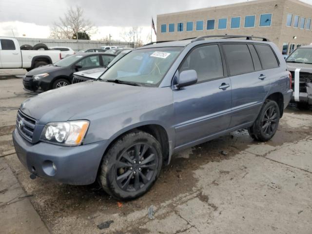 TOYOTA HIGHLANDER 2003 with VIN JTEGF21A730113377 - Photo from auction
