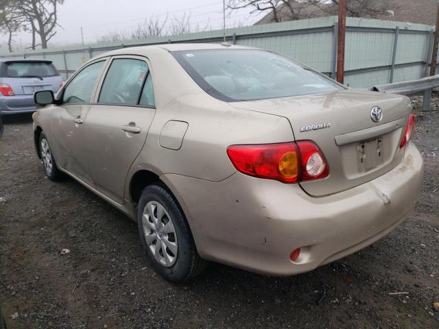 Photo 2 from auction – 2009 TOYOTA COROLLA BA with VIN 2T1BU40E79C140095