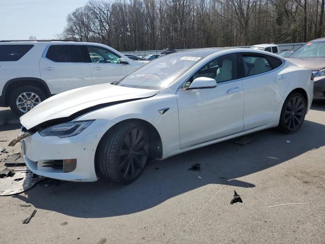 TESLA MODEL S 2017 with VIN 5YJSA1E24HF207302 - Photo from auction