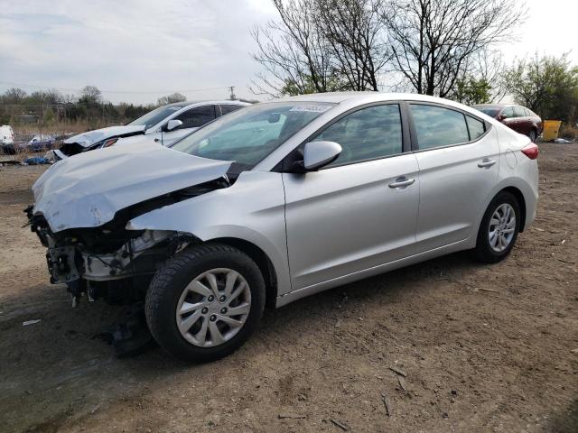 HYUNDAI ELANTRA SE 2017 with VIN 5NPD74LF2HH199264 - Photo from auction