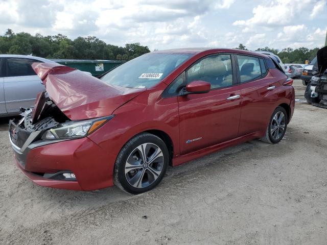 NISSAN LEAF S 2019 with VIN 1N4AZ1CPXKC308745 - Photo from auction