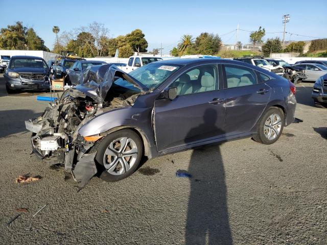 HONDA CIVIC LX 2018 with VIN 19XFC2F59JE201128 - Photo from auction