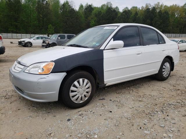 Photo 1 from auction – 2001 HONDA CIVIC LX with VIN 2HGES16531H568489