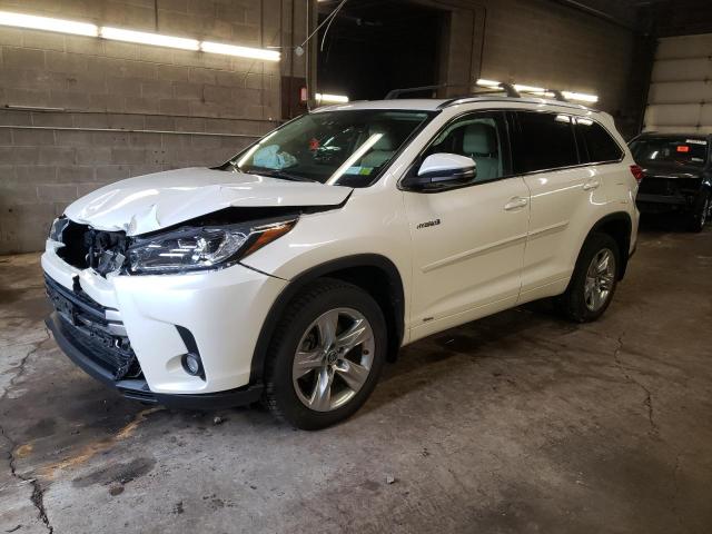 TOYOTA HIGHLANDER 2018 with VIN 5TDDGRFH7JS047927 - Photo from auction