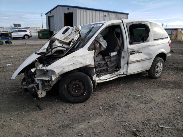 DODGE CARAVAN SE 2002 with VIN 1B4GP25312B647942 - Photo from auction