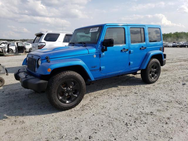 JEEP WRANGLER U 2015 with VIN 1C4BJWEG9FL717292 - Photo from auction