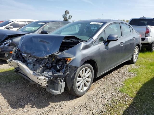 HONDA CIVIC EXL 2012 with VIN 19XFB2F90CE380653 - Photo from auction