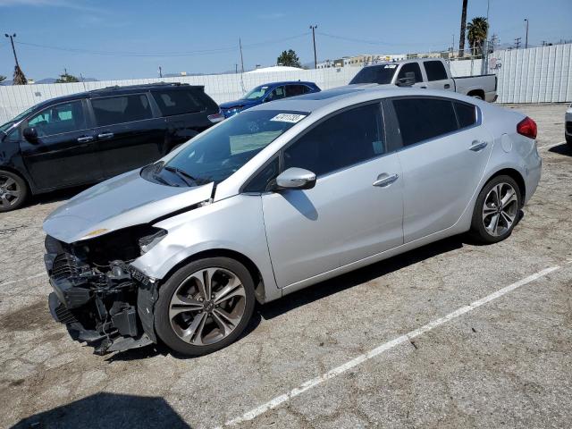 KIA FORTE EX 2015 with VIN KNAFZ4A85F5362555 - Photo from auction